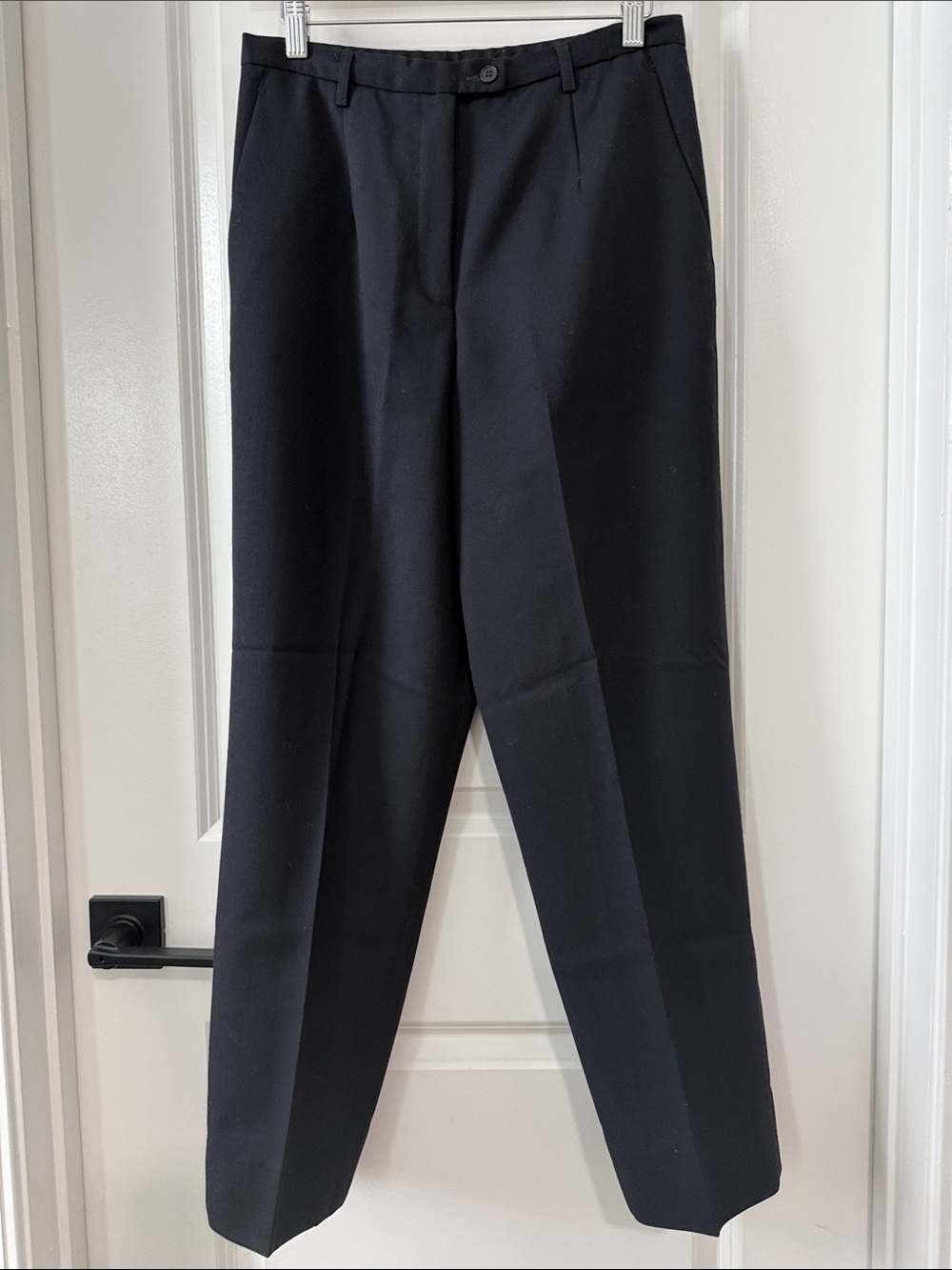 Pendleton Wool Black 28” Dress Pants - Straight Leg Trousers